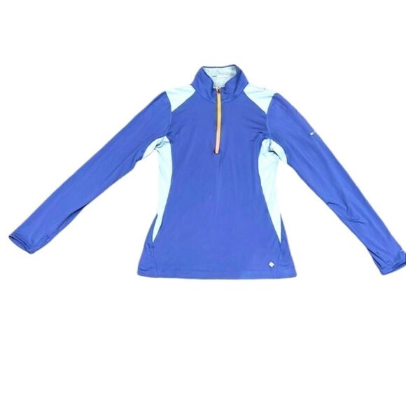 Columbia Women’s SP Blue Pullover - Picture 1 of 11